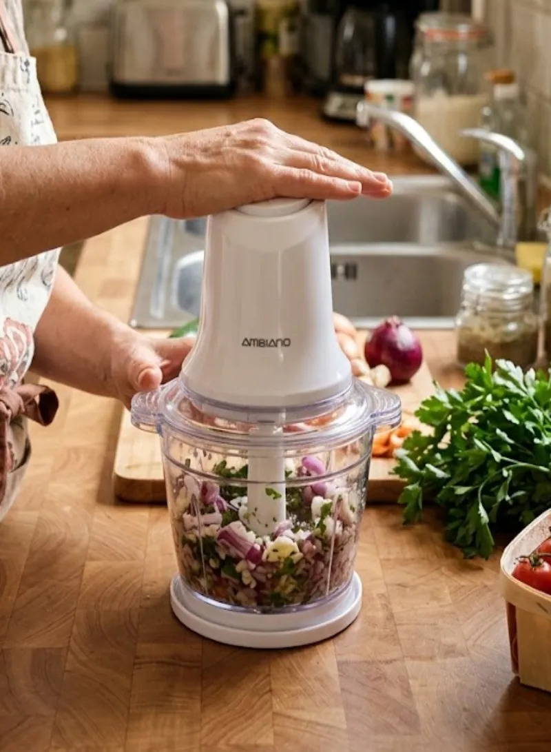 AMBIANO Mini Hachoir Electric Food Chopper – 500W 3