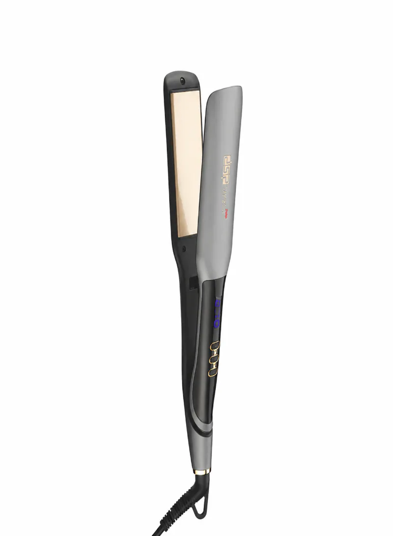 DSP 10160 Hair Straightener 65W – Aluminum Plate Hair Iron with 10 Temperature Settings & Auto Shut-Off
