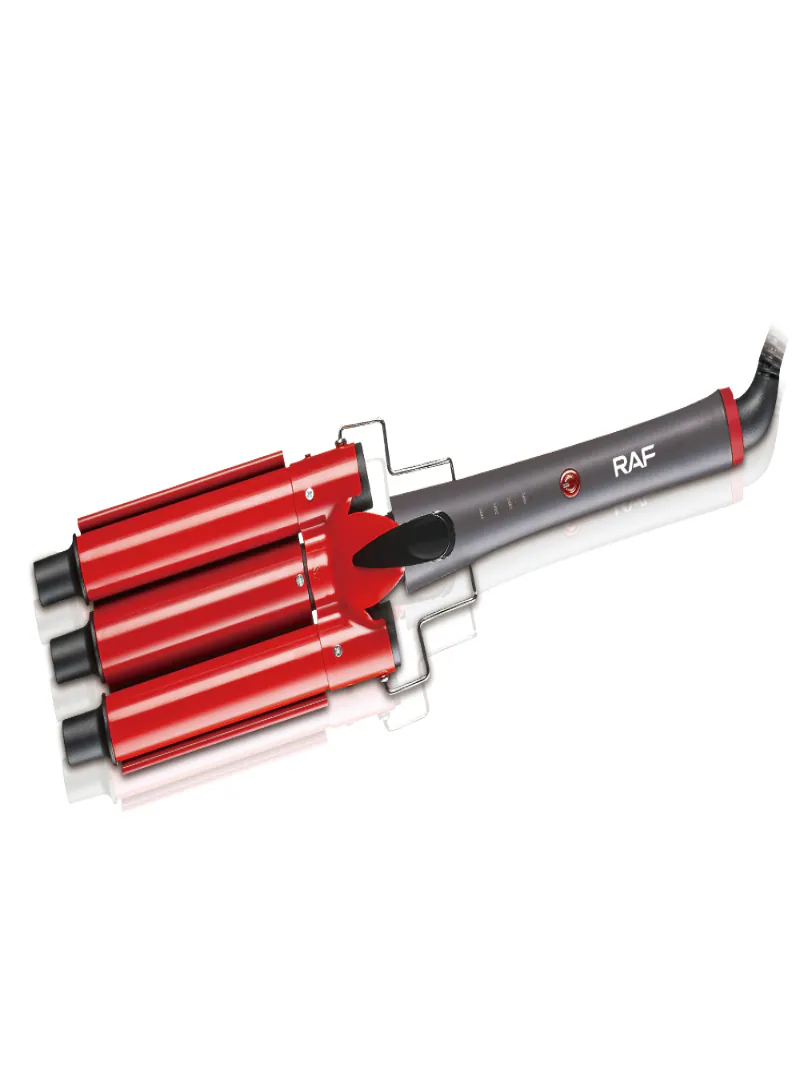 RAF Triple Barrel Curling Iron 60W – Model R.0425