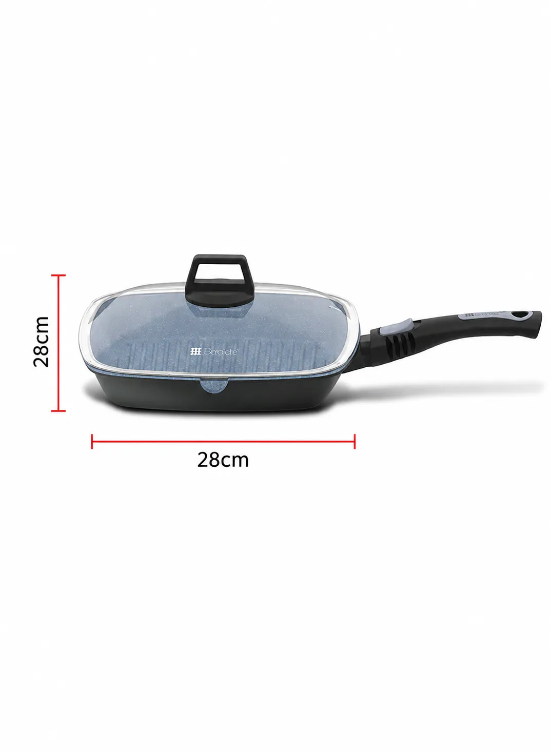 Dorsch Non-Stick Grill Pan 28cm with Lid 3