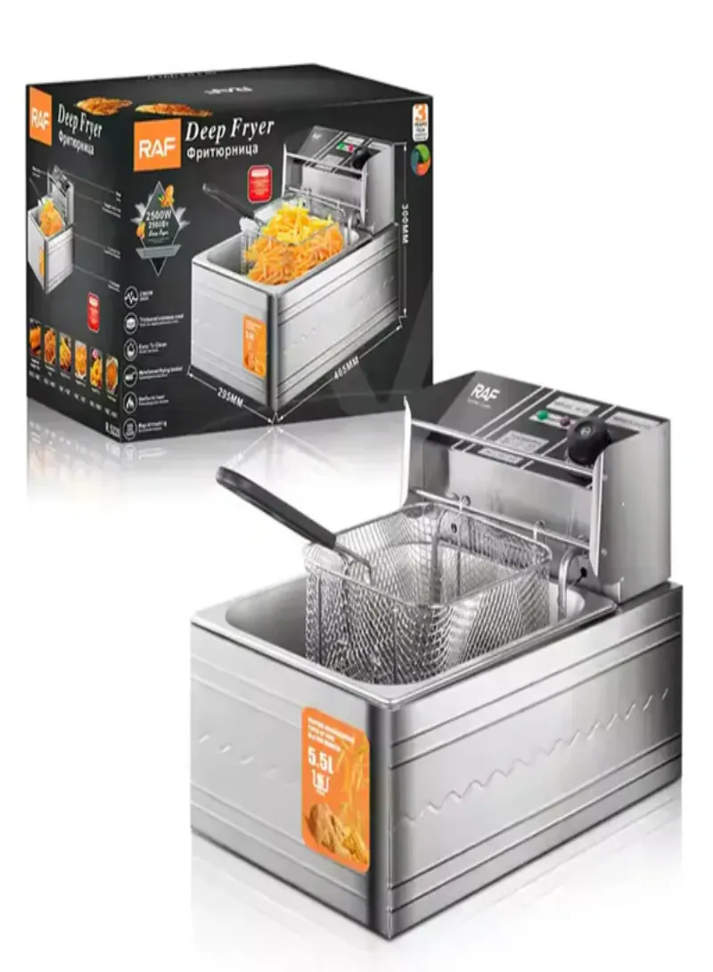RAF Deep Fryer R5220 – 2500W, 6L Capacity 6