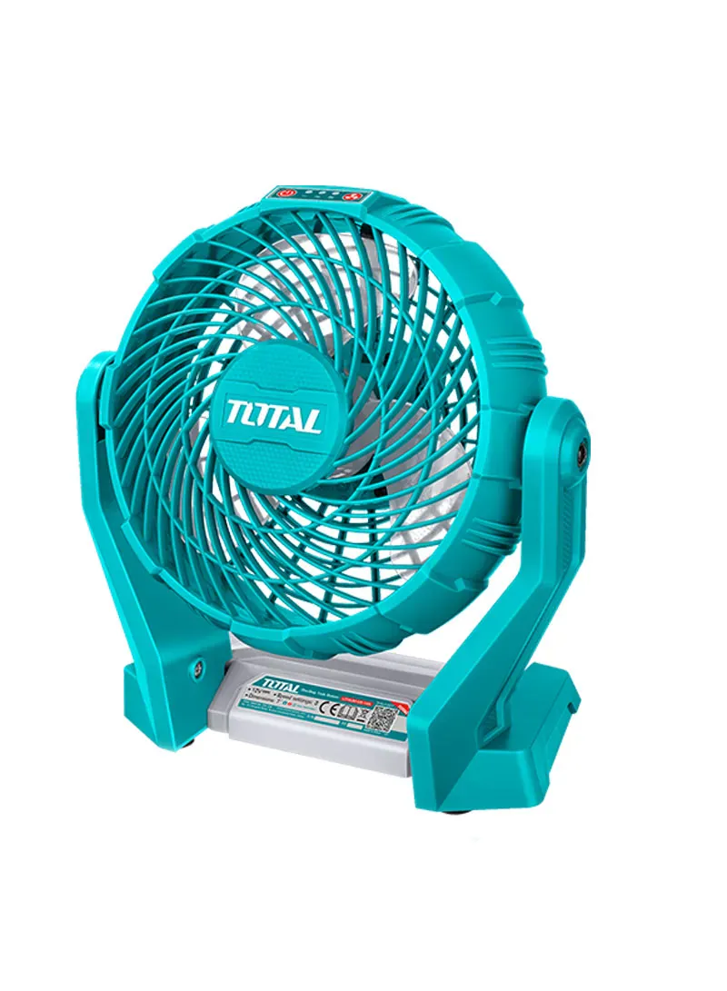 Total 7'' 12V Lithium-ion Fan TFALI1207 (L17 × W27 × H30 cm)