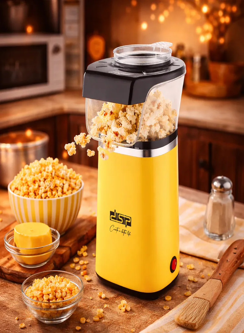 DSP KA2032 Electric Popcorn Maker 1300W – Hot Air Oil-Free Popcorn Machine with 120g Capacity 5