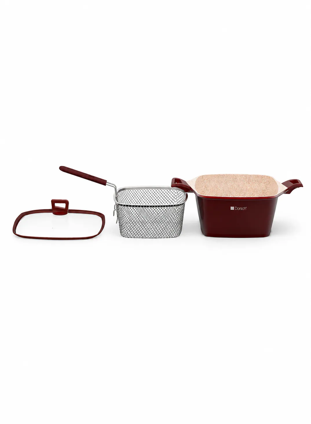 Dorsch Premium Non-Stick Healthy Frying Pot – 28 cm (7.2L) 2