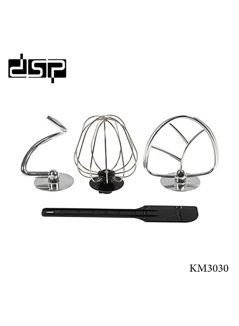 DSP KM3030 Professional 3-in-1 Stand Mixer 1000W – 5L Stainless Steel Bowl Mixer with 10+ Speed Control 3