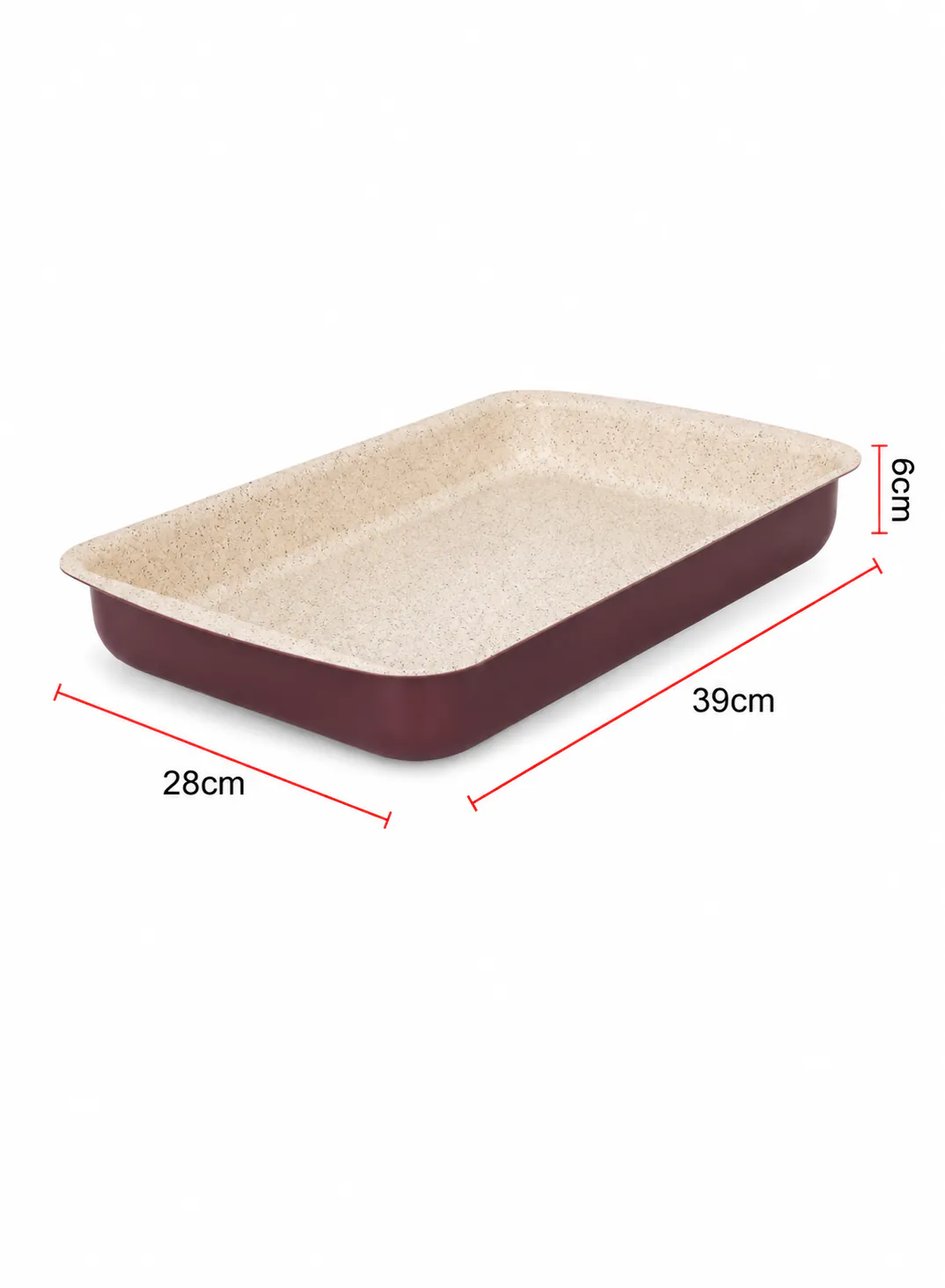 Non-Stick Premium Rectangular Pan – 39cm | Dorsch 3