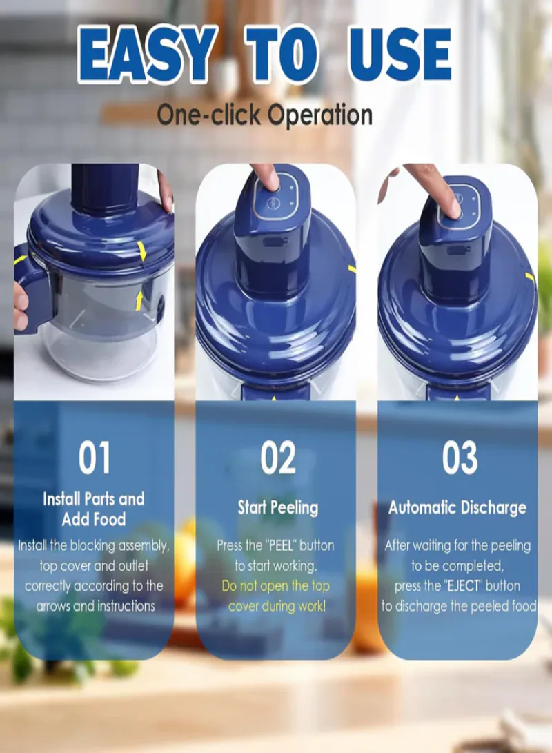 Electric Fruit Peeling Machine 6