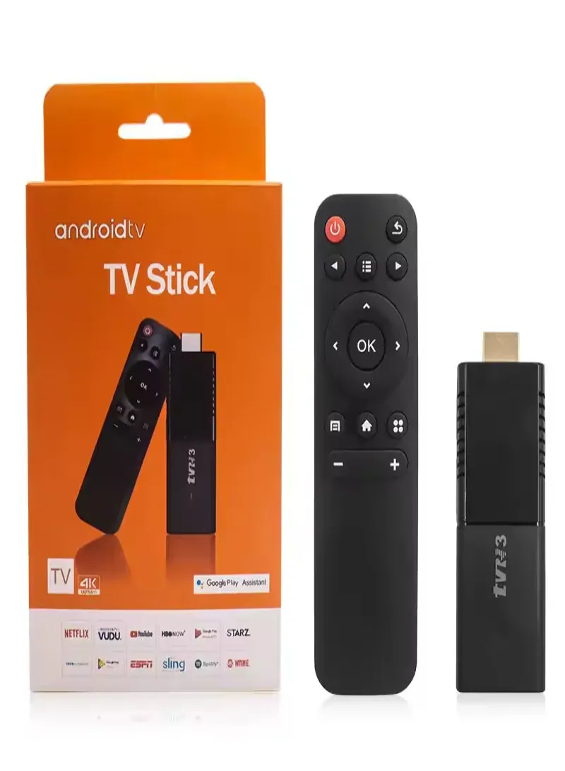 Android TV Stick 4K with Google Assistant – Allwinner H313 Quad Core, Dual-Band WiFi, Bluetooth 5.0