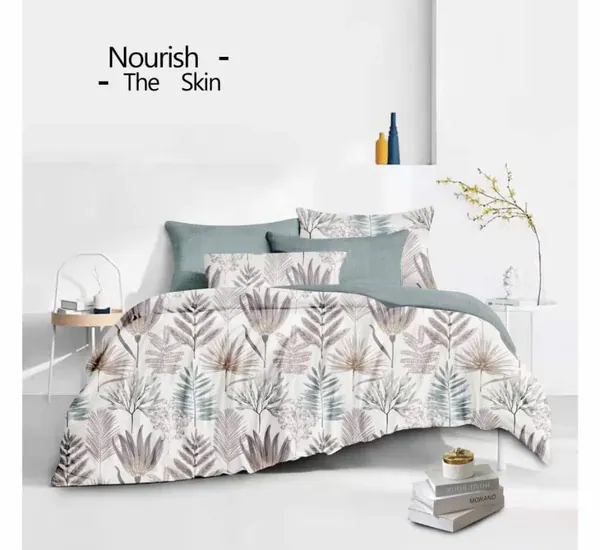 Luxury Soft Patterned Duvet Comforter Set –Elegant Design 🛏️-17