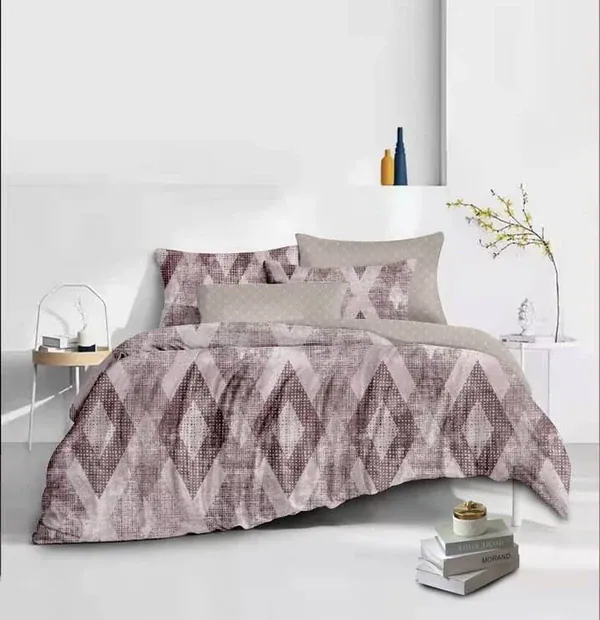Luxury Soft Patterned Duvet Comforter Set –Elegant Design 🛏️-21