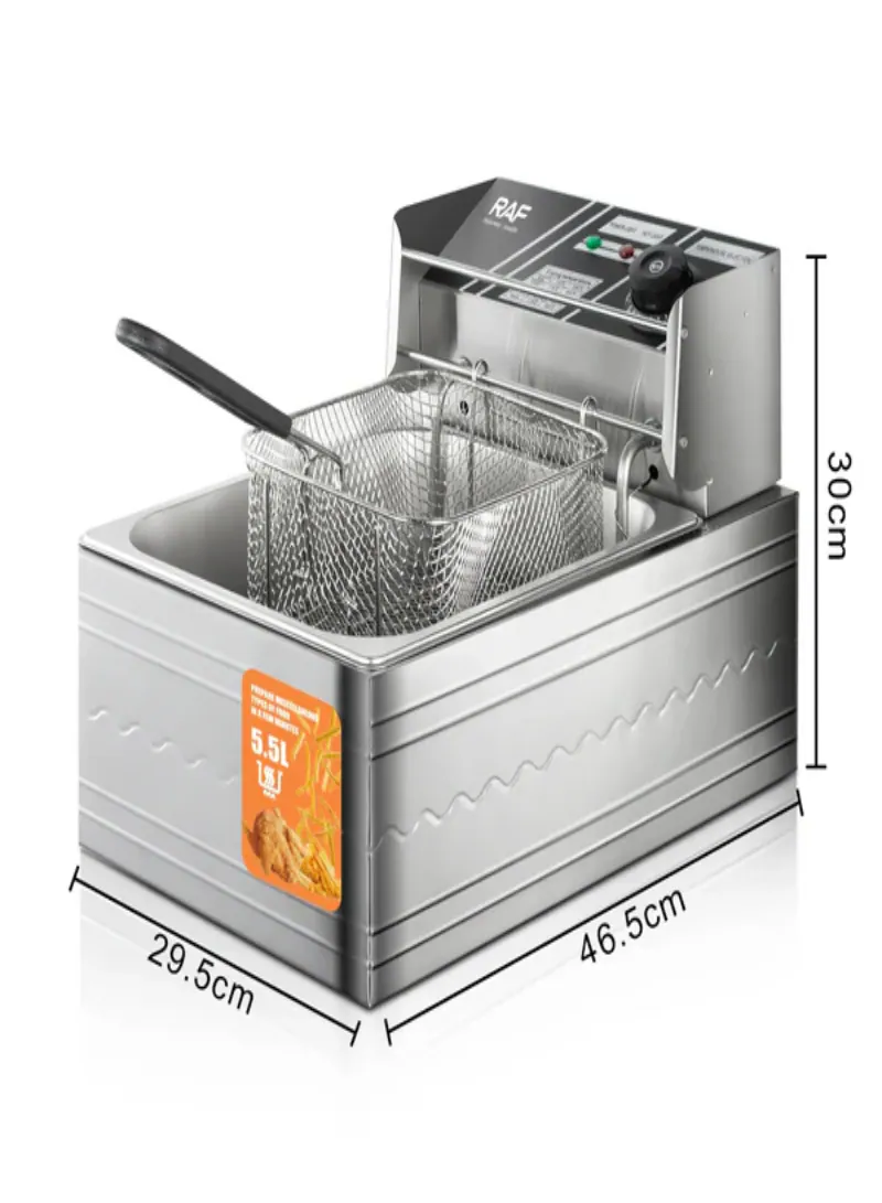 RAF Deep Fryer R5220 – 2500W, 6L Capacity 4