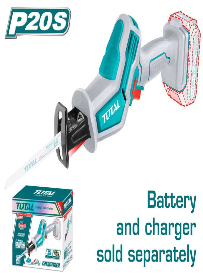 Total 20V Cordless Reciprocating Saw (Tool Only) - 2