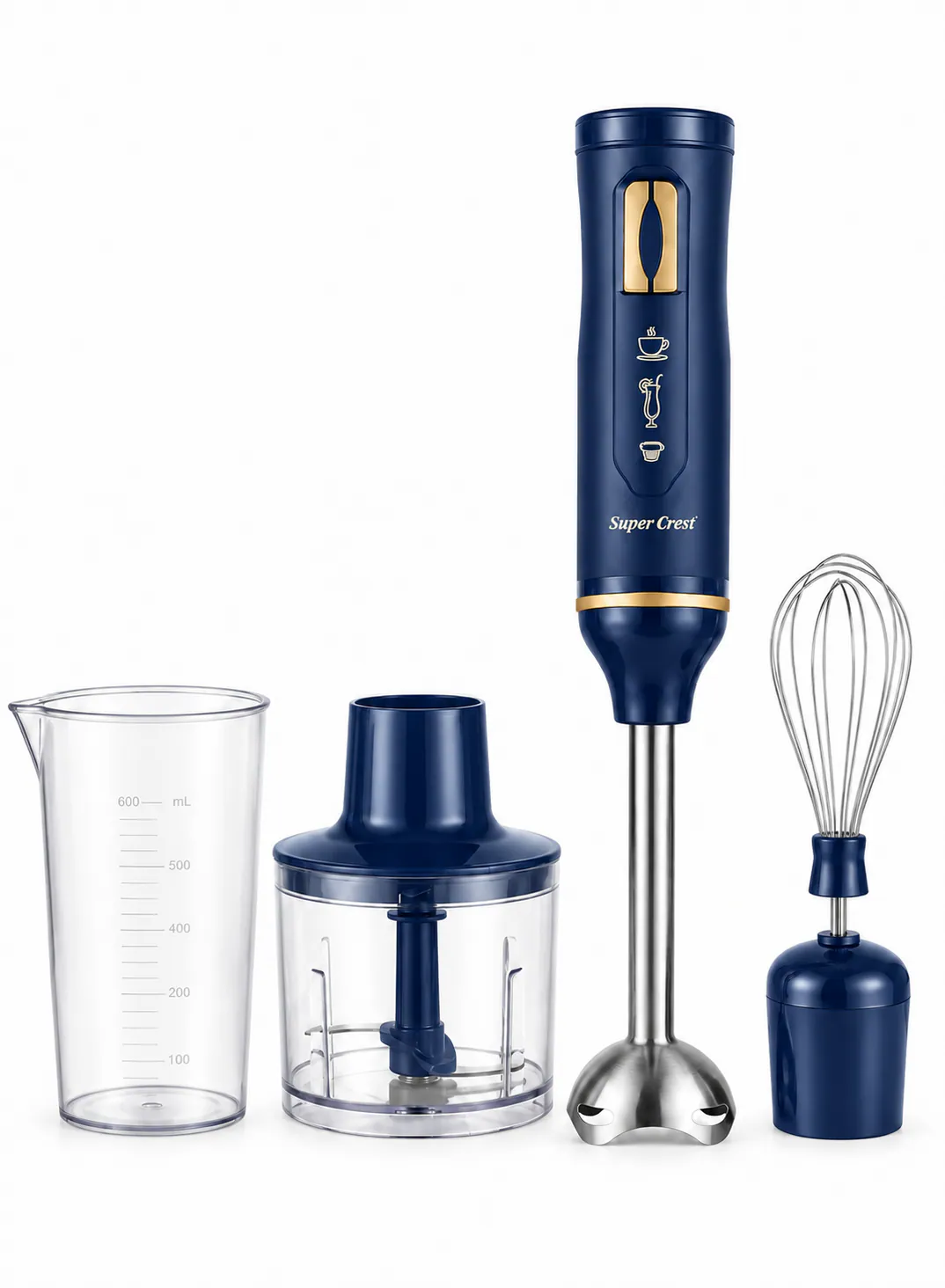 Super Crest SCT-7025 4 in 1 Hand Blender Set – 2000W 2