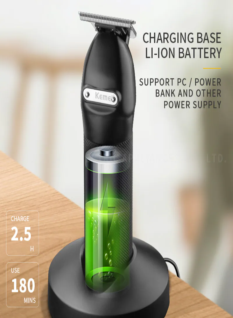 Kemei KM-1753 Professional Hair Clipper 5