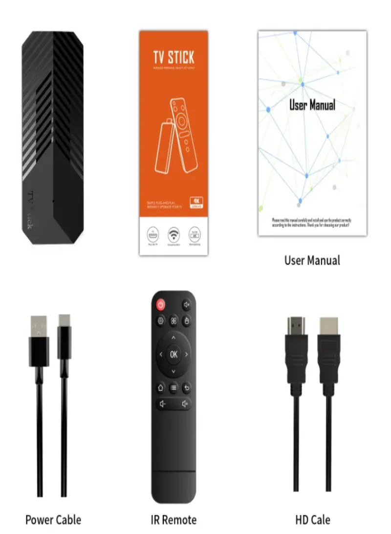 Android TV Stick 4K with Google Assistant – Allwinner H313 Quad Core, Dual-Band WiFi, Bluetooth 5.0 2