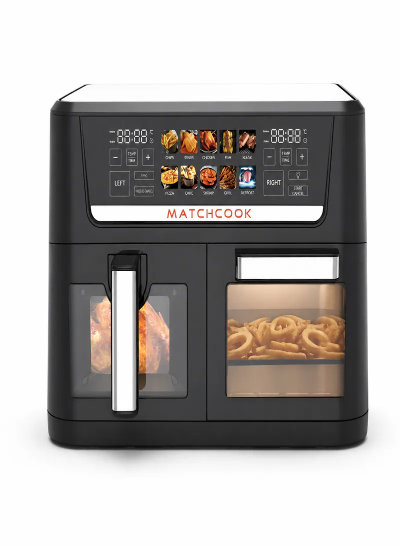 DSP KB2188 2-in-1 Oven Air Fryer Stack 1700W – Dual Cooking Oven + Air Fryer with 8L + 6L Capacity