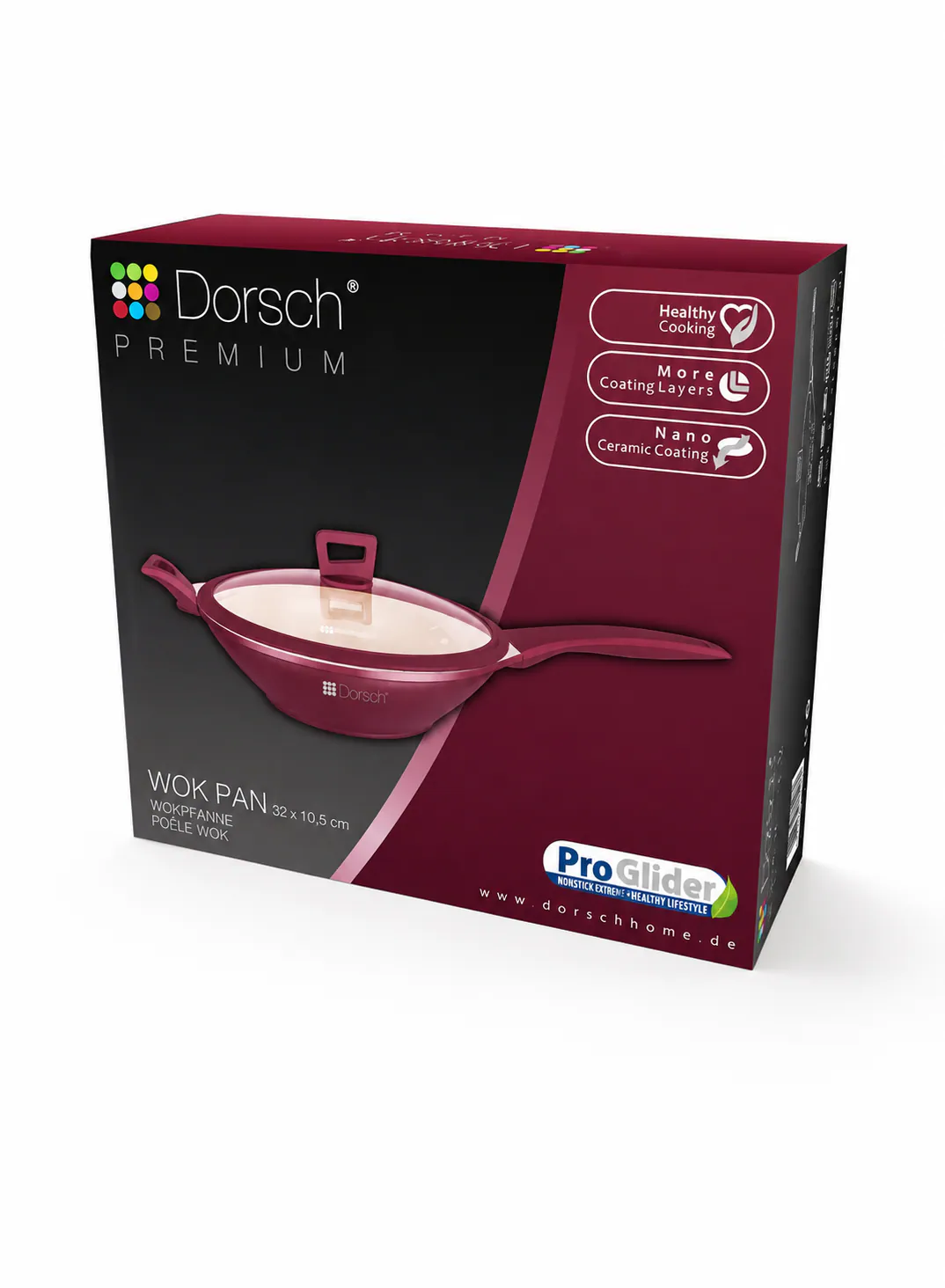 Premium WOK Pan – 32 cm | Dorsch 5