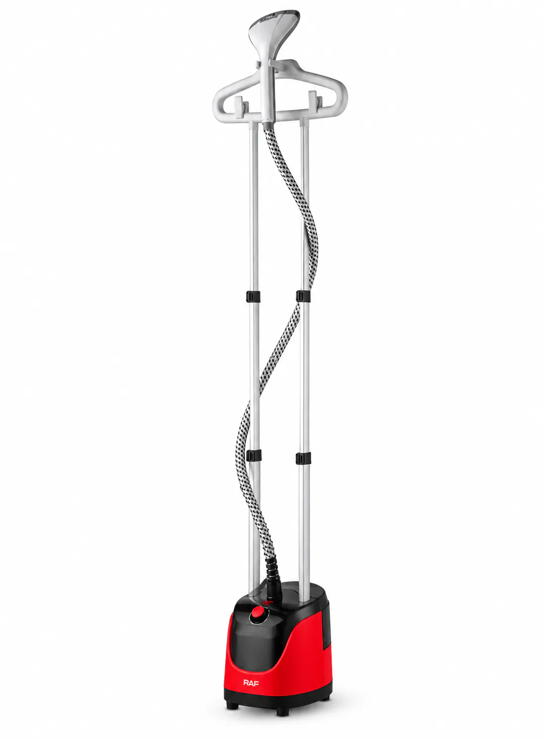 RAF Garment Steamer 2000W – 2.3L Steam Ironing System with Adjustable Stand