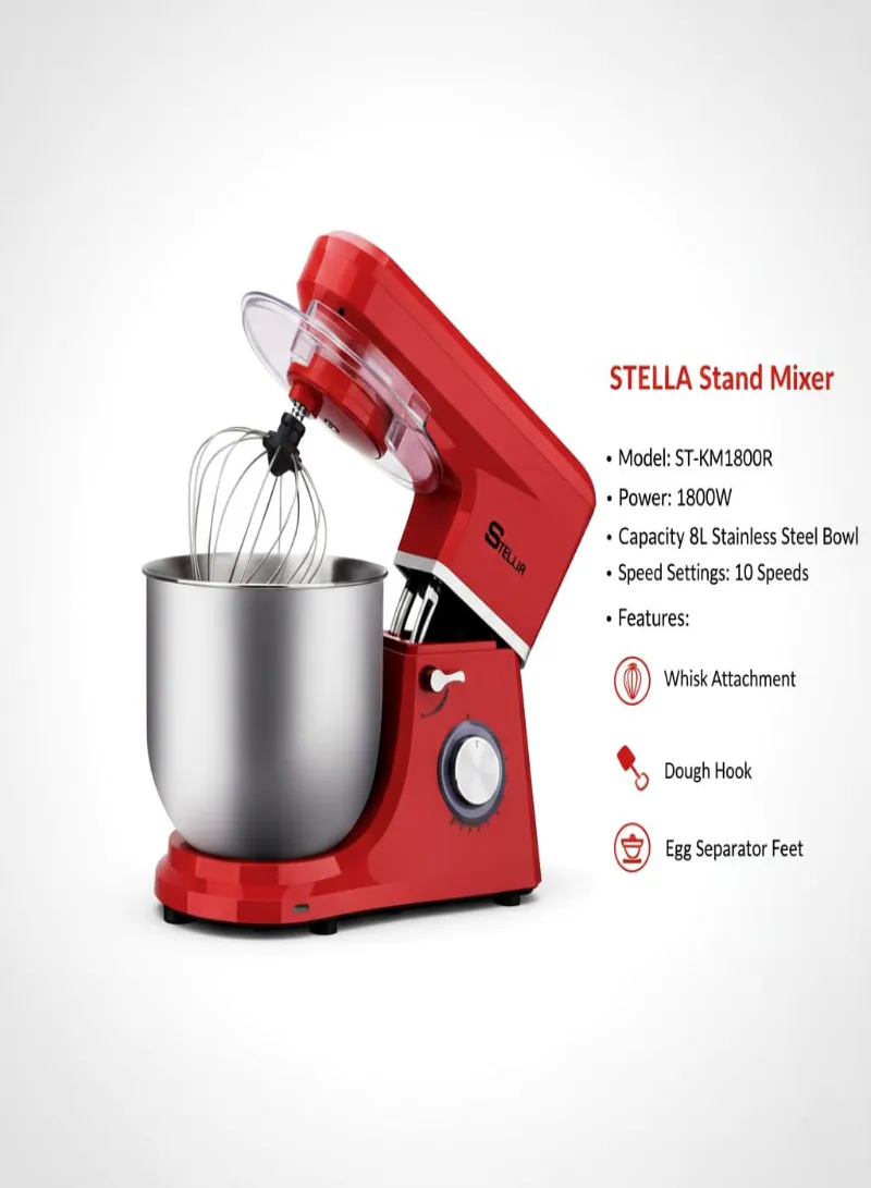 Stella Stand Mixer 8L – 1800W 2
