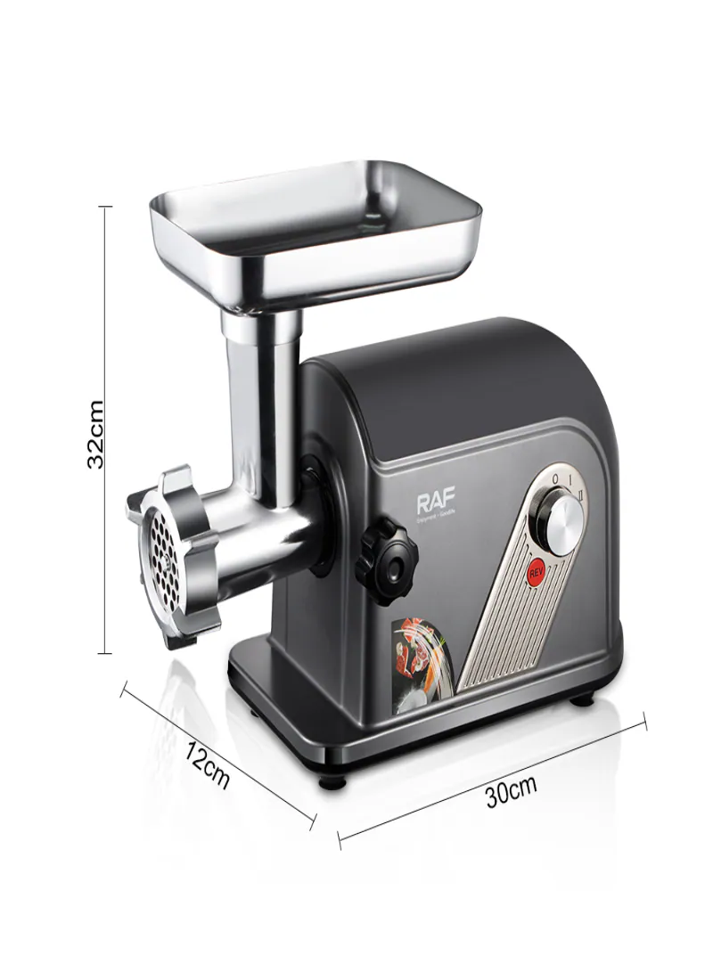 RAF Heavy Duty Electric Meat Grinder & Sausage Stuffer R.3361 – 2200W Stainless Steel Meat Mincer 5