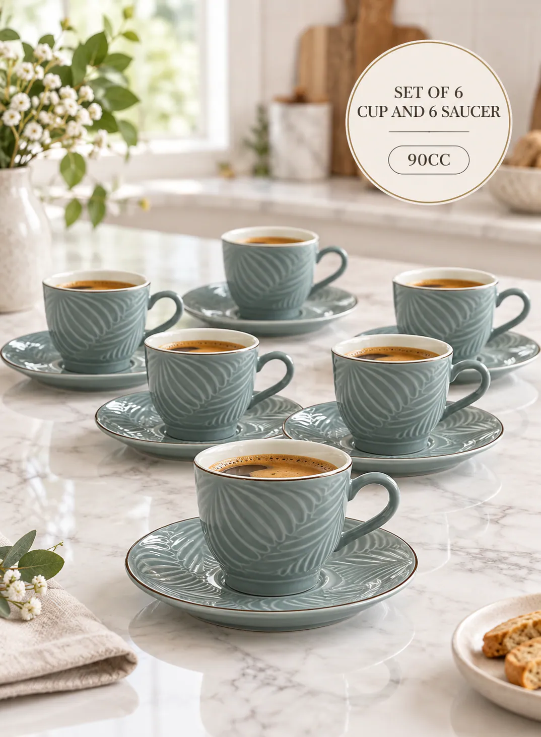 Dorsch Coffee Cups – Dune (12 pcs) 2